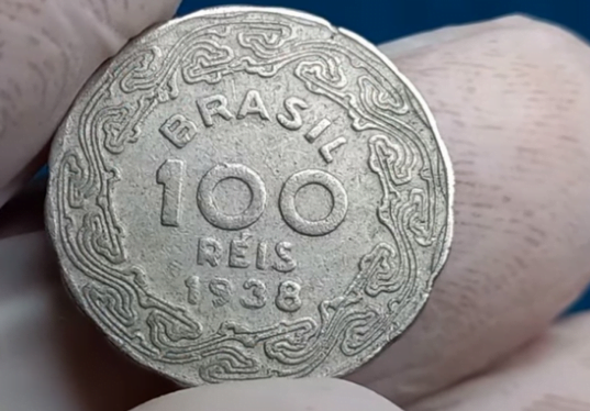 Moeda de 100 Réis de 1938